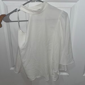 Zara Off the shoulder white top